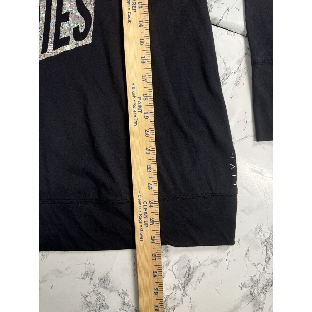 Livi Active Womens Black Long Sleeve Snow Worries Shirt‎ Size 18 20 - Picture 8 of 10